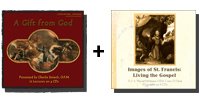 Bundle: St. Francis: Gift from God, Man of Prayer + Images of St. Francis: Living the Gospel - 10 CDs Total-0