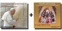 Video-Audio Bundle: The Legacy of John Paul II + Sanctity and Learning: Five Doctors of the Church Who Renewed Christianity - 8 Discs Total-0