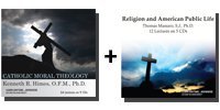 Bundle: Catholic Moral Theology + Religion and American Public Life - 14 CDs Total-0