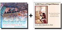 Video-Audio Bundle: The Council of Trent: Answering the Reformation and Reforming the Church + 2,000 Years of Papal History: The Popes from Peter to Benedict XVI- 20 CDs Total-0