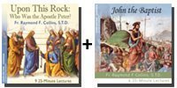 Video Bundle: Upon This Rock: Who Was the Apostle Peter? + John the Baptist - 5 DVDs Total-0