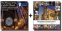 Video Bundle: The History of the Catholic Church: Tradition and Innovation 2nd edition + Renewing Christianity: 2,000 Years of Church Reform - 14 DVDs Total-0