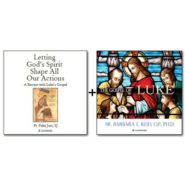 Bundle: Letting God's Spirit Shape All Our Actions: A Retreat with Luke's Gospel + The Gospel of Luke - 10 CDs Total